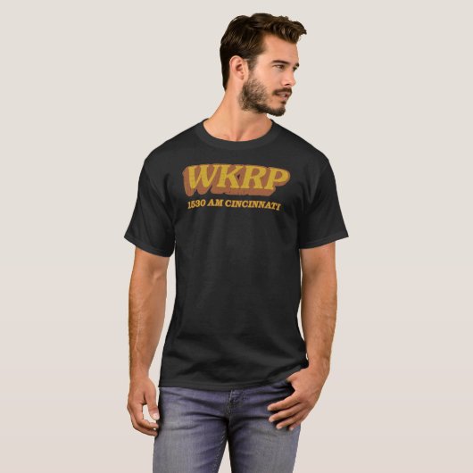 WKRP in Cincinnati Classic T-Shirt (Vorne ganz)