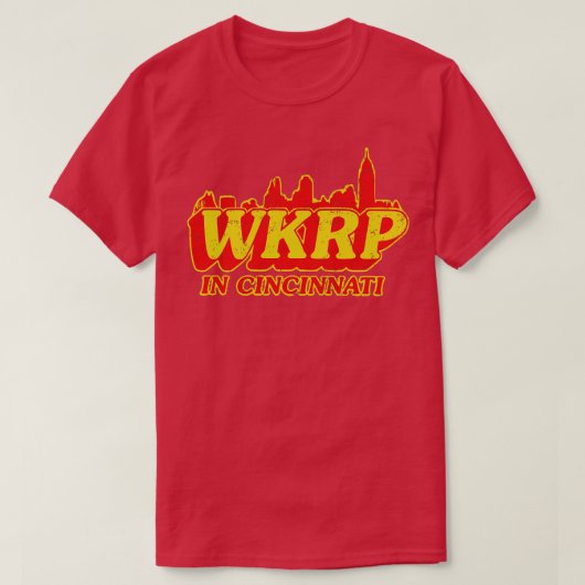 WKRP in Cincinnati T-Shirt (Design vorne)