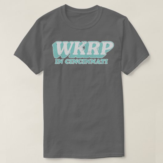 WKRP in Cincinnati Vintag T-Shirt (Design vorne)