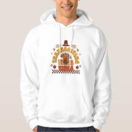 WKRP Truthahn-Abwurf-Design Hoodie