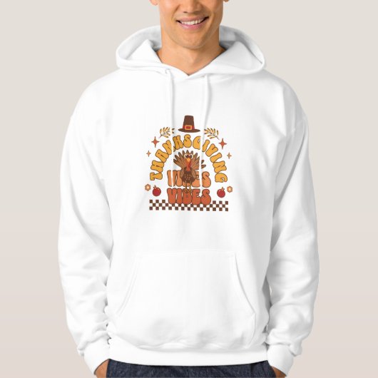 WKRP Truthahn-Abwurf-Design Hoodie (Vorderseite)