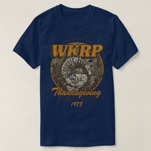 WKRP Türkei Drop 1978 T-Shirt (Design vorne)