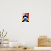 Wladimir der Clown - DIY Poster (Küche)