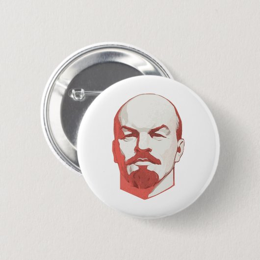 Wladimir Lenin Button (Vorne & Hinten)