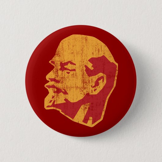 Wladimir Lenin cccp Porträt Button (Vorderseite)