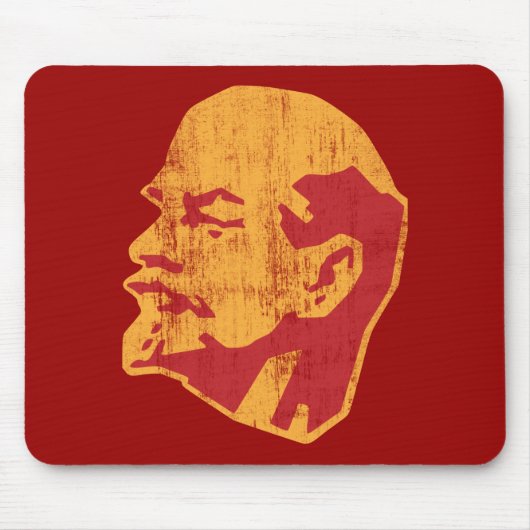 Wladimir Lenin cccp Porträt Mousepad (Vorne)