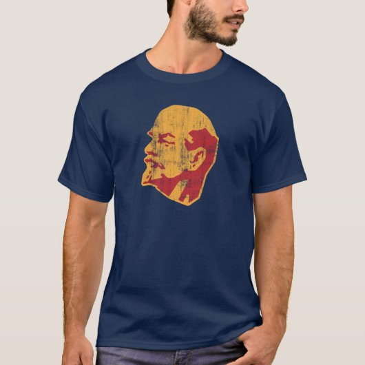 Wladimir Lenin cccp Porträt T-Shirt (Vorderseite)