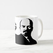 Wladimir Lenin Kaffeetasse (VorderseiteRechts)