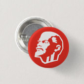 Wladimir Lenin Knopf Button (Vorne & Hinten)