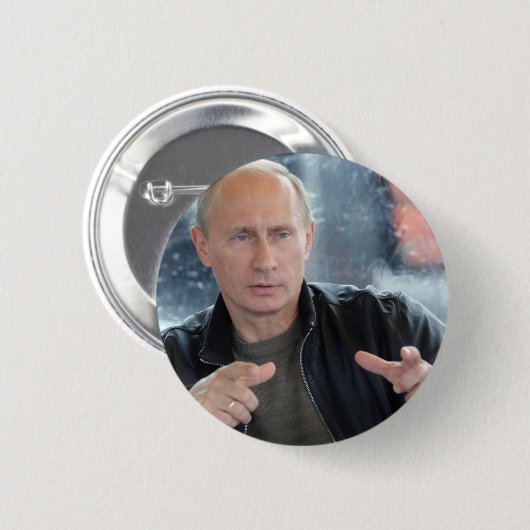 Wladimir Putin Button (Vorne & Hinten)
