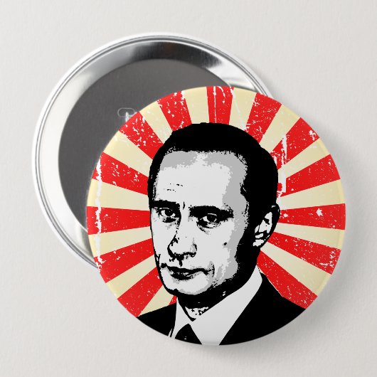 Wladimir Putin Button (Vorne & Hinten)