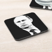 Wladimir Putin Getränkeuntersetzer (Linke Seite)