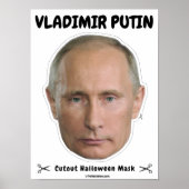 Wladimir Putin Halloween Mask Poster (Vorne)