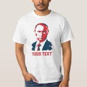Wladimir Putin Ihr Text-T - Shirt (Vorderseite)