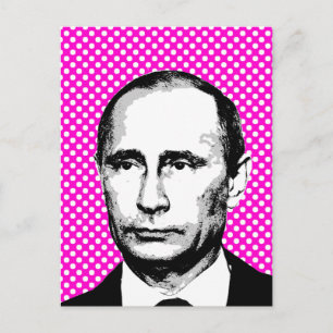 Wladimir Putin -- Internationaler Führer -.png Postkarte