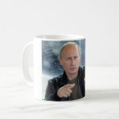 Wladimir Putin Kaffeetasse (Vorderseite Links)