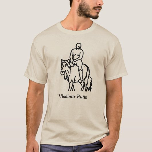 Wladimir Putin - König Of The Cossacks T-Shirt (Vorderseite)