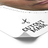 Wladimir Putin Kostümmaske Poster (Ecke)