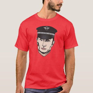 Wladimir Putin mit Lederhut T-Shirt
