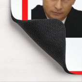 Wladimir Putin Mousepad (Ecke)