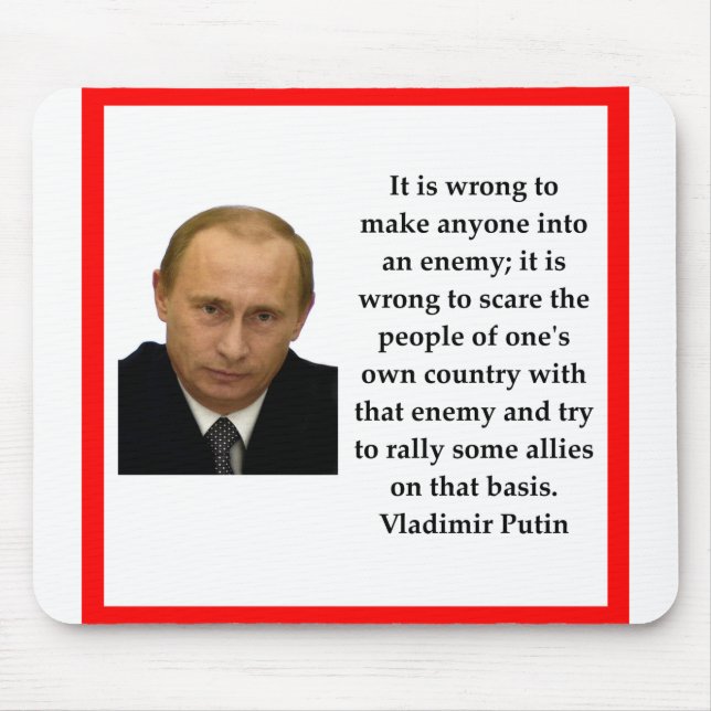 Wladimir Putin Mousepad (Vorne)