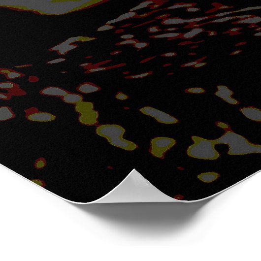 Wladimir Putin Poster (Ecke)