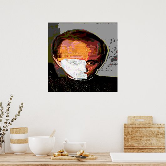 Wladimir Putin Poster (Küche)