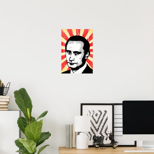 Wladimir Putin Poster (Heimbüro)