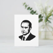 Wladimir Putin Postkarte (Stehend Vorderseite)