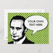 Wladimir Putin Postkarte (Vorne/Hinten)