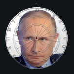 Wladimir Putin Präsident Russlands Dartscheibe<br><div class="desc">Wladimir Putin Präsident von Russland Dartboard zeigt ein Nahaufnahmen von Kriegsverbrecher und Zerstörer der Ukraine für Ihre Zielpraxis. Das Auge des Bullen liegt genau zwischen Putins Augen. Spaß für dich und alle deine Freunde. Stehen Sie mit der Ukraine. Sie können dieses Putins Dartboard natürlich anpassen, indem Sie das Bild ändern...</div>