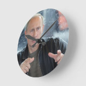 Wladimir Putin Runde Wanduhr (Winkel)