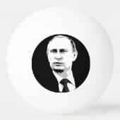 Wladimir Putin Tischtennisball (Rückseite)