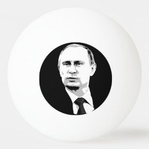 Wladimir Putin Tischtennisball