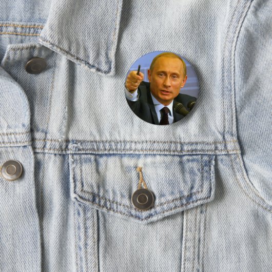 Wladimir Putin will, um diesem Mann ein Plätzchen Button (Beispiel)