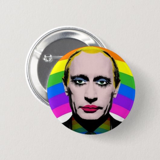 Wladimir Wladimirowitsch Putin Button (Vorne & Hinten)