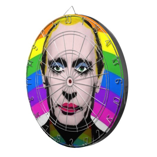 Wladimir Wladimirowitsch Putin Dartscheibe (Vorderseite rechts)