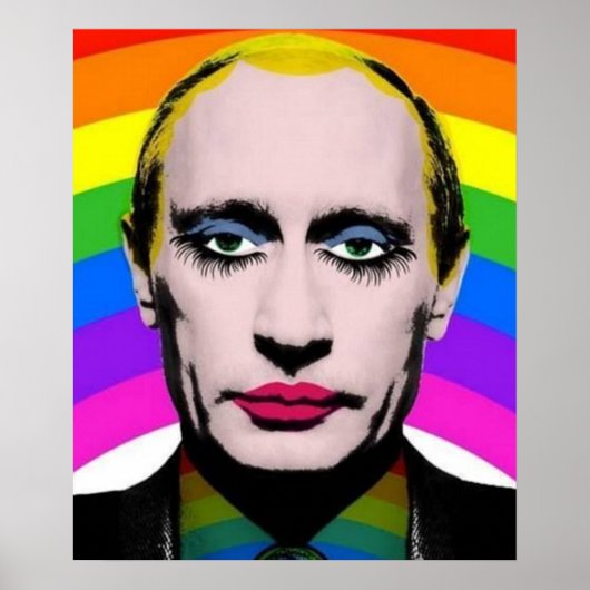 Wladimir Wladimirowitsch Putin Poster (Vorne)