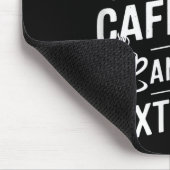WLAN Kaffee und Lehrbücher Mousepad (Ecke)