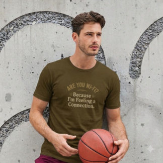 WLAN? Weil ich eine Verbindung spüre. T-Shirt 2