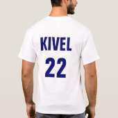 wlax kivel T-Shirt (Rückseite)