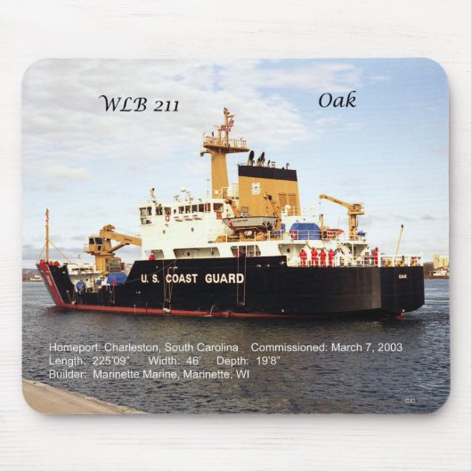 WLB 211 Oak-Mousepad Mousepad (Vorne)