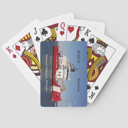 WLBB 30 Mackinaw Spielkarten (Rückseite)