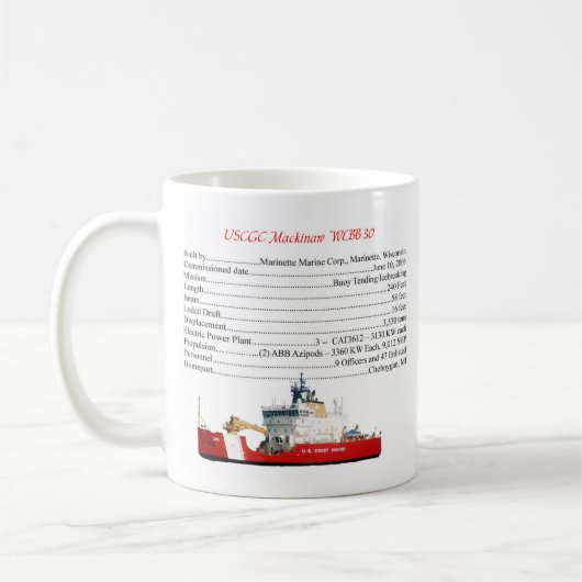WLBB 30 Mackinaw-Tasse Kaffeetasse (Links)