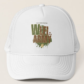WLFI Army Blockchain Camouflage for Wealth Soldier Truckerkappe