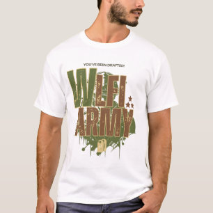 WLFI Army Camouflage Streetwear for Wealth Warrior T-Shirt