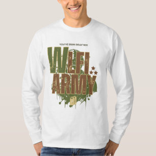 WLFI Army Camouflage Streetwear for Wealth Warrior T-Shirt