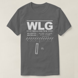 WLG T - Shirt Wellington Airport