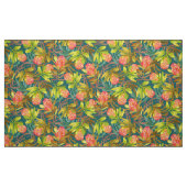 Wlid Blume Protea Aquamarin Fabric Stoff (Fat Quarter (45,7 x 55,9 cm))