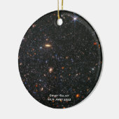 WLM James Webb Space Telescope Hi-Res Christmas Keramik Ornament (Links)